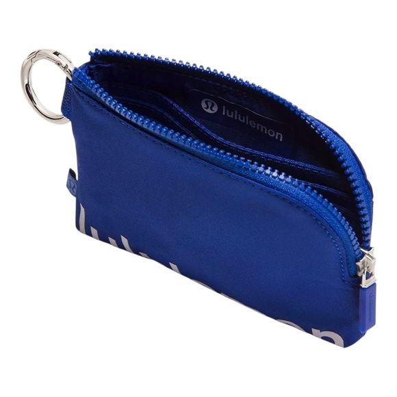 Lululemon Clippable Card Pouch Riverside NWT Keychain Wallet Bag Clip - Picture 3 of 6